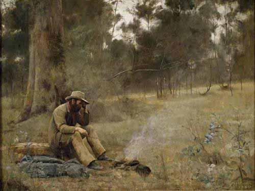 Frederick Mccubbin Down on His Luck Norge oil painting art